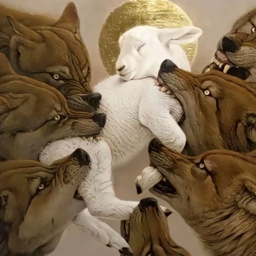 Обложка теста ты волк в овечьей шкуре или наоборот?